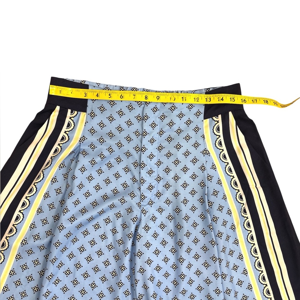 Maeve by Anthropologie Printed Pleated A-Line Culottes size Medium - Picture 6 of 10